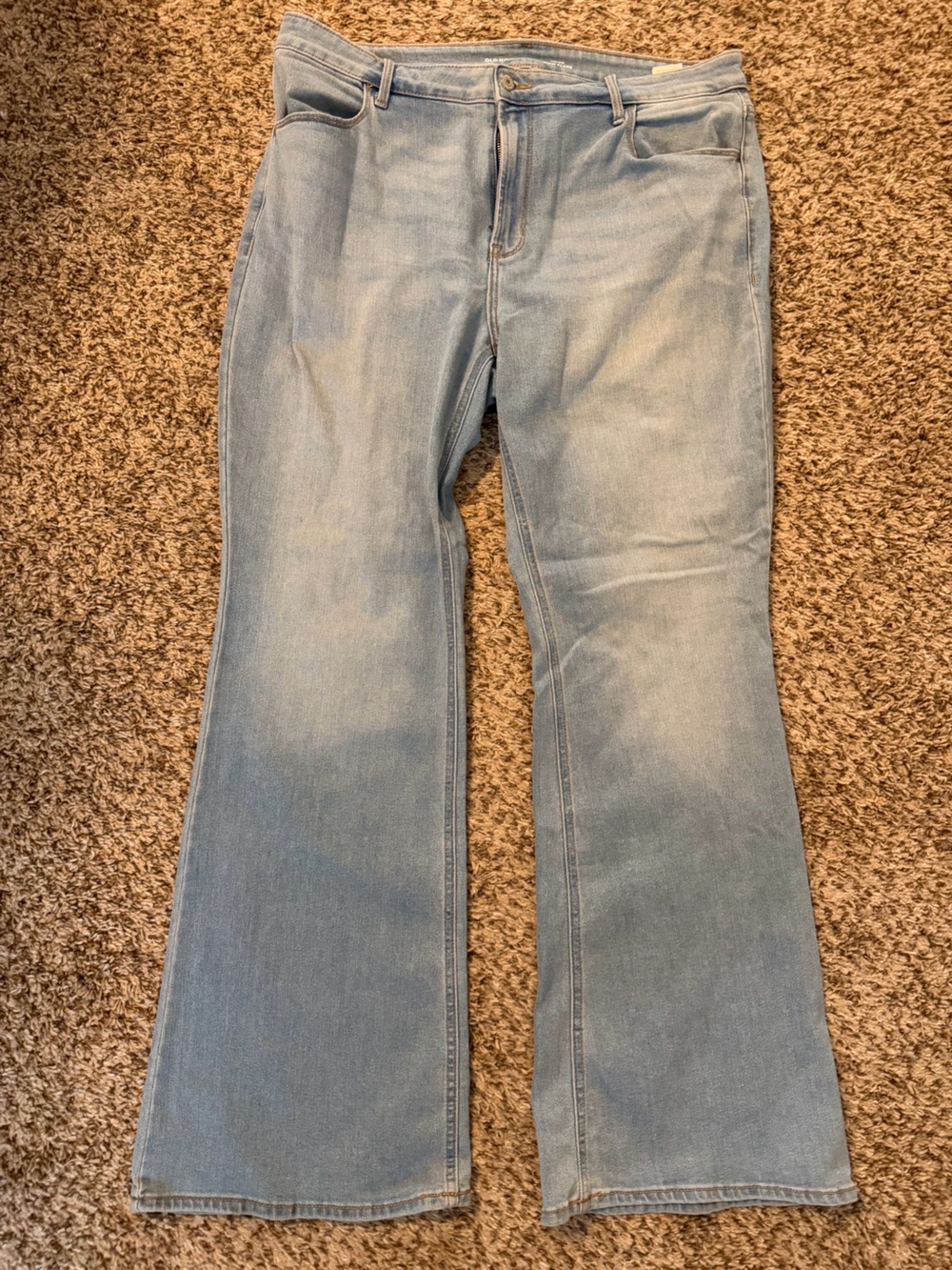 Old Navy Light Blue Straight Leg Jeans